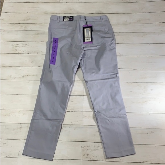 Mario Serrani Slim Fit Gray Crop Work Pants Sz. 4 - Picture 2 of 11